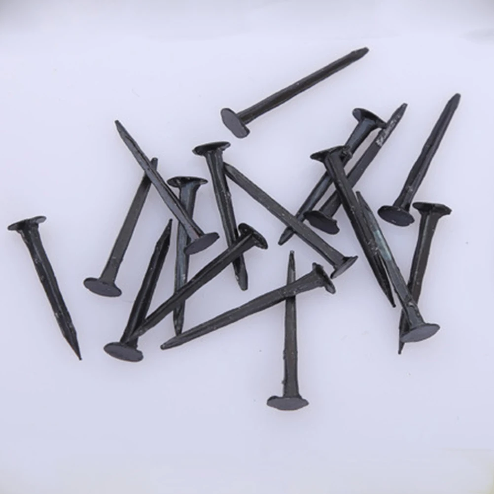 

500G Pack Shoe Nails Iron Tacks for Heavy Duty Boots Heels Soles Repair Craft Applications 2.2mm Brass Rustproof Fasteners