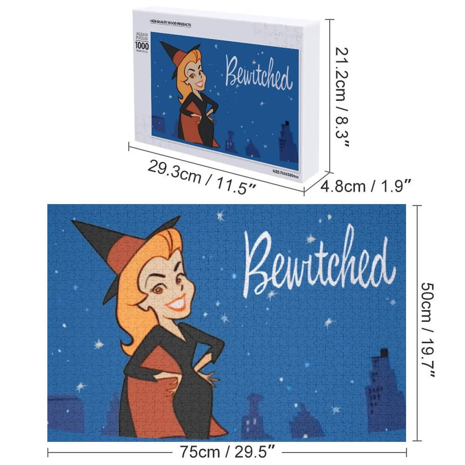 عرض مسحور عنوان الافتتاح - فقط تذبذب أنفك! !! بازل قطع اسم مخصص لعبة طفل لغز صور مخصصة