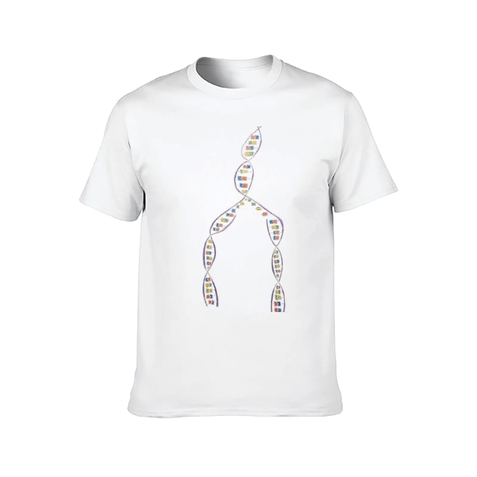 توقف عن نسخني! - الحمض النووي (خلفية داكنة) تي شيرت تي شيرت رجل قطن مضحك تي شيرت رجل تي شيرت للرجل جرافيك تي شيرتات عجيبة