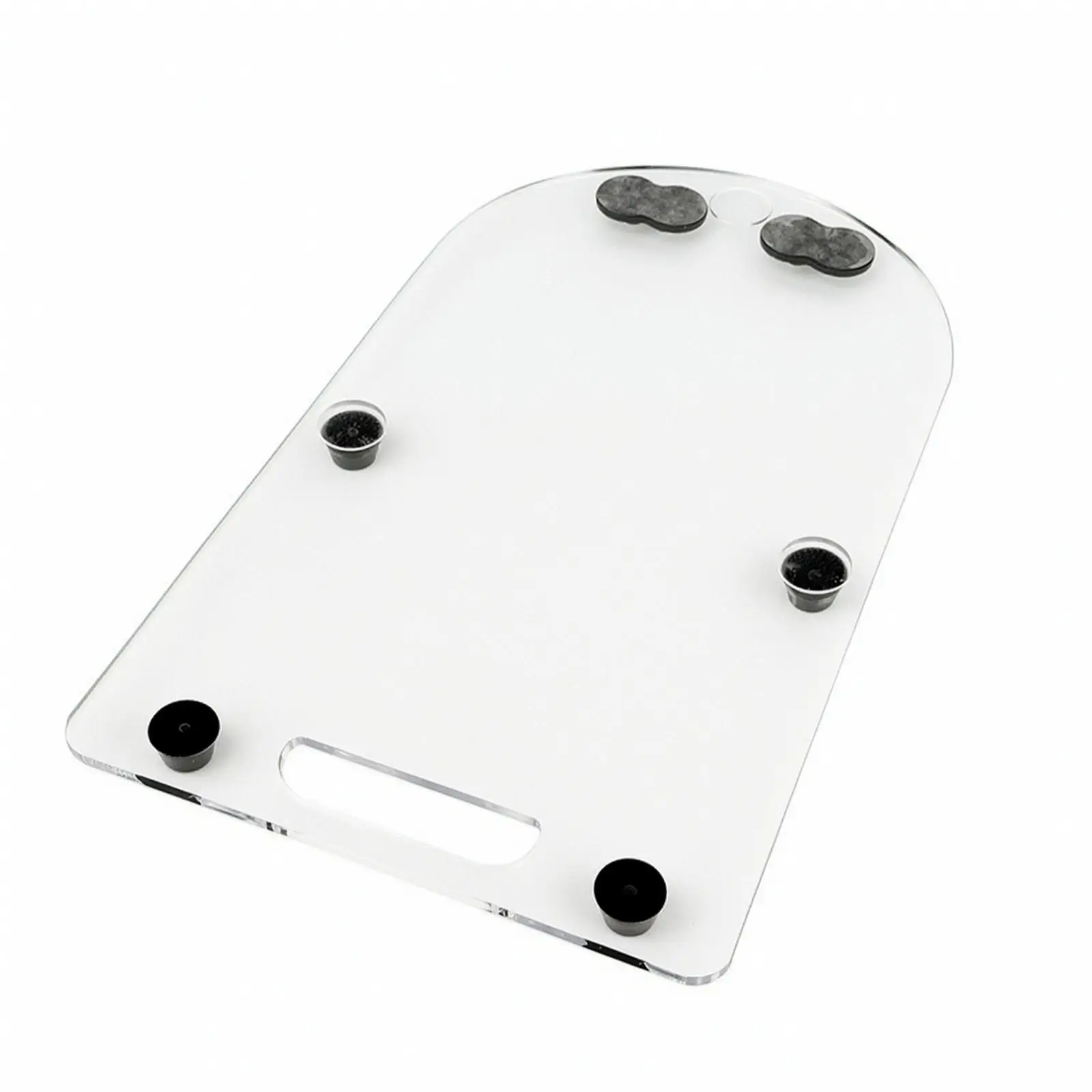 Kitchen Sliding Base for TM7 Cooking Machine Acrylic Rolling Tray with Handle for Countertop Movement
