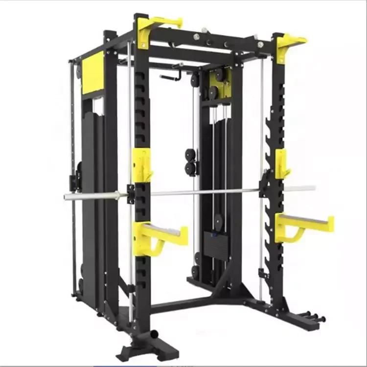 

Многофункциональная комплексная тренировочная стойка SmithMachine для приседаний Power Rack