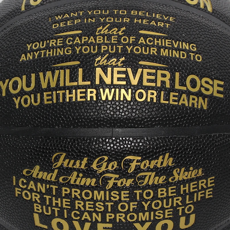 1 st Speciale Basketbal Bal Hoge Kwaliteit Standaard Maat 7 Outdoor Indoor Match Training Mannen Basketbal Geschenken Voor Kleinzoon of Zoon