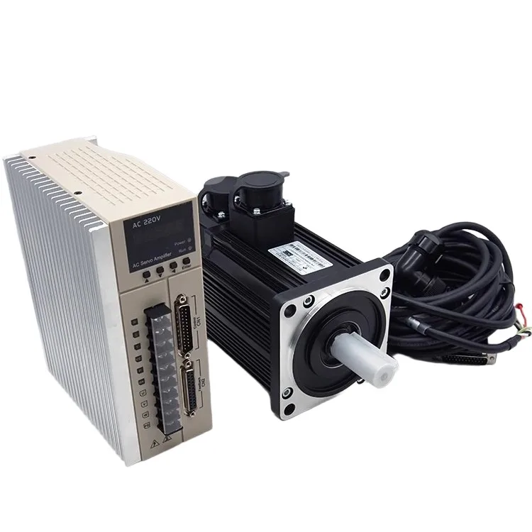 

For High Cost-effective Three-Pha.se 750W A.C Servo Motor Kit Driver IE3 Efficiency 2.4 Nm Torque 3000rpm Speed 80mm Fra.me