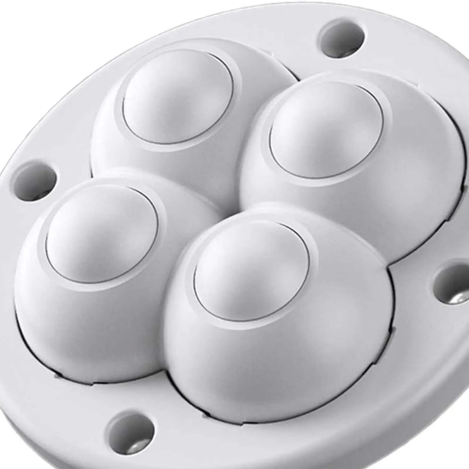 4x 360 Swivel Self Adhesion Caster Wheel,Universal Wheel Swivel Pulley for Tool Case Small Appliance Mop Bucket Storage Bins