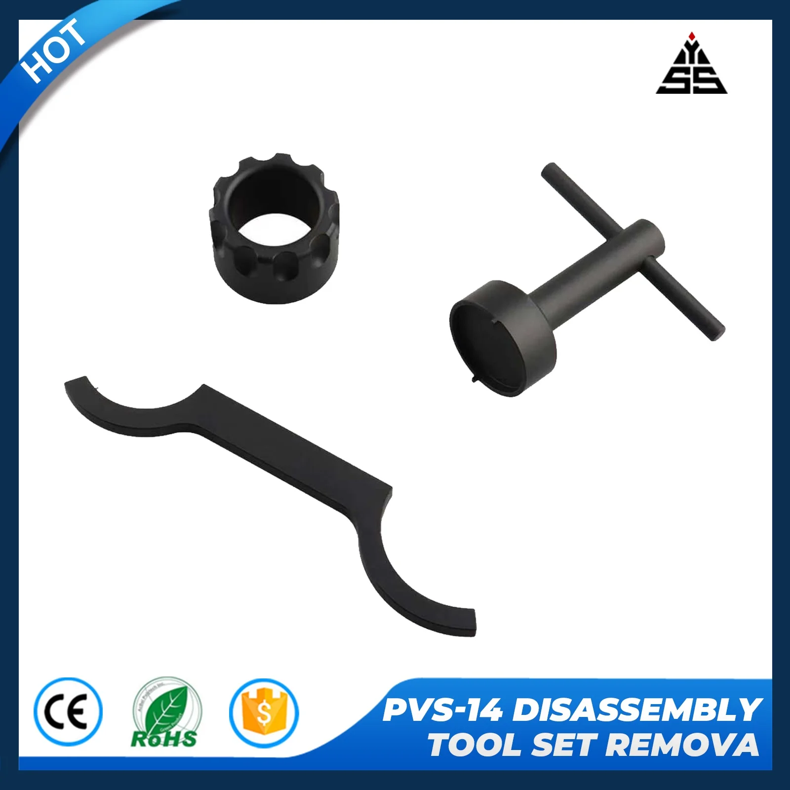 

YSS PVS-14 Disassembly Tool Set,3-Piece Tactical Maintenance Kit,Eyecup Spanner for DTNVS/AB Mod III