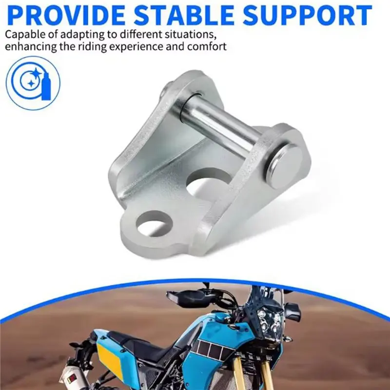 A48P-Mounting Brackets(2 Set) Stainless Steel For Motorcycle Foot Peg- Bolts Included-For Yamaha Ténéré 700 2021-2025 Footpeg