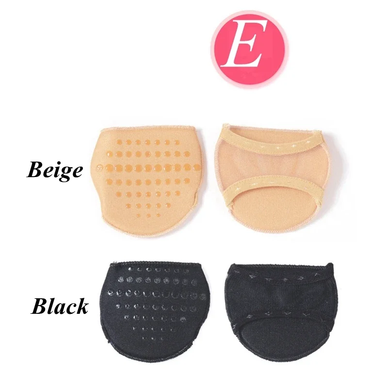 Vorfuß polster Schuh aufkleber Einsätze Gel Ferse Schuhe Kissen rutsch feste High Heels halbe Einlegesohlen Fuß socken Füller für Damenschuhe – Detail 10