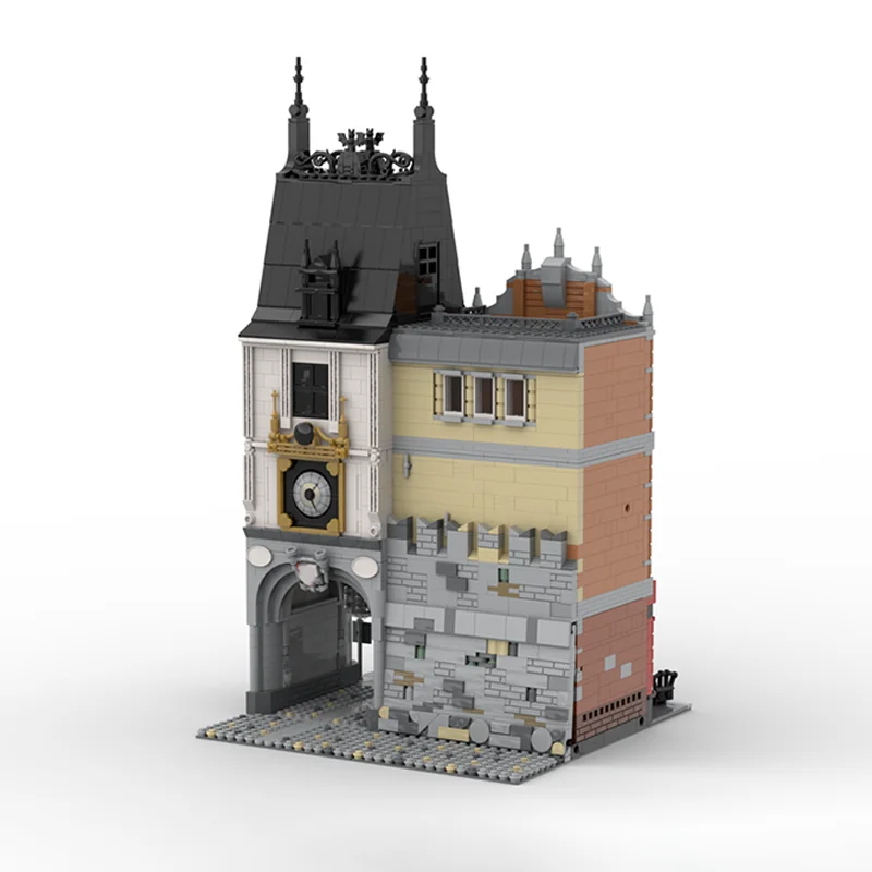 4510 pièces MOC vieille porte et Pub modèle modulaire blocs de Construction Construction assembler des jouets bricolage cadeaux de noël idée éducation enfants