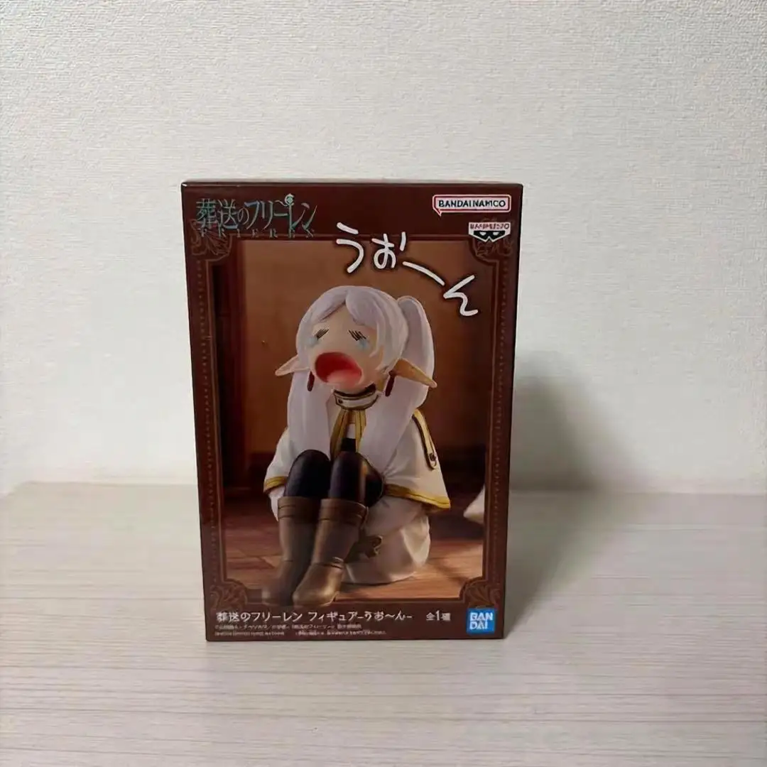 Original Banpresto Frieren Beyond Journey's End Anime Frieren Cry Action Figurine Toys PVC Model Collection Decoration