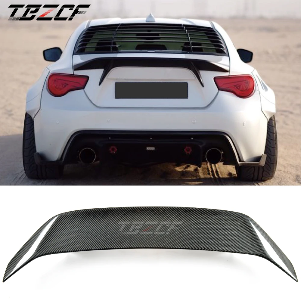 

Real Carbon Fiber Rear Trunk Spoiler Wing For 2013-2020 Toyota GT86 Scion FR-S Subaru BRZ AB-FLUG Spoiler