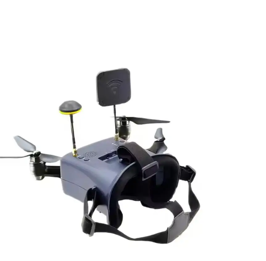 008D 5.8G 40CH 4.3 Polegada 800*480 Vídeo Headset HD DVR Diversidade FPV Óculos Com Bateria Para EV800D RC FPV Racing Drone Carro RC