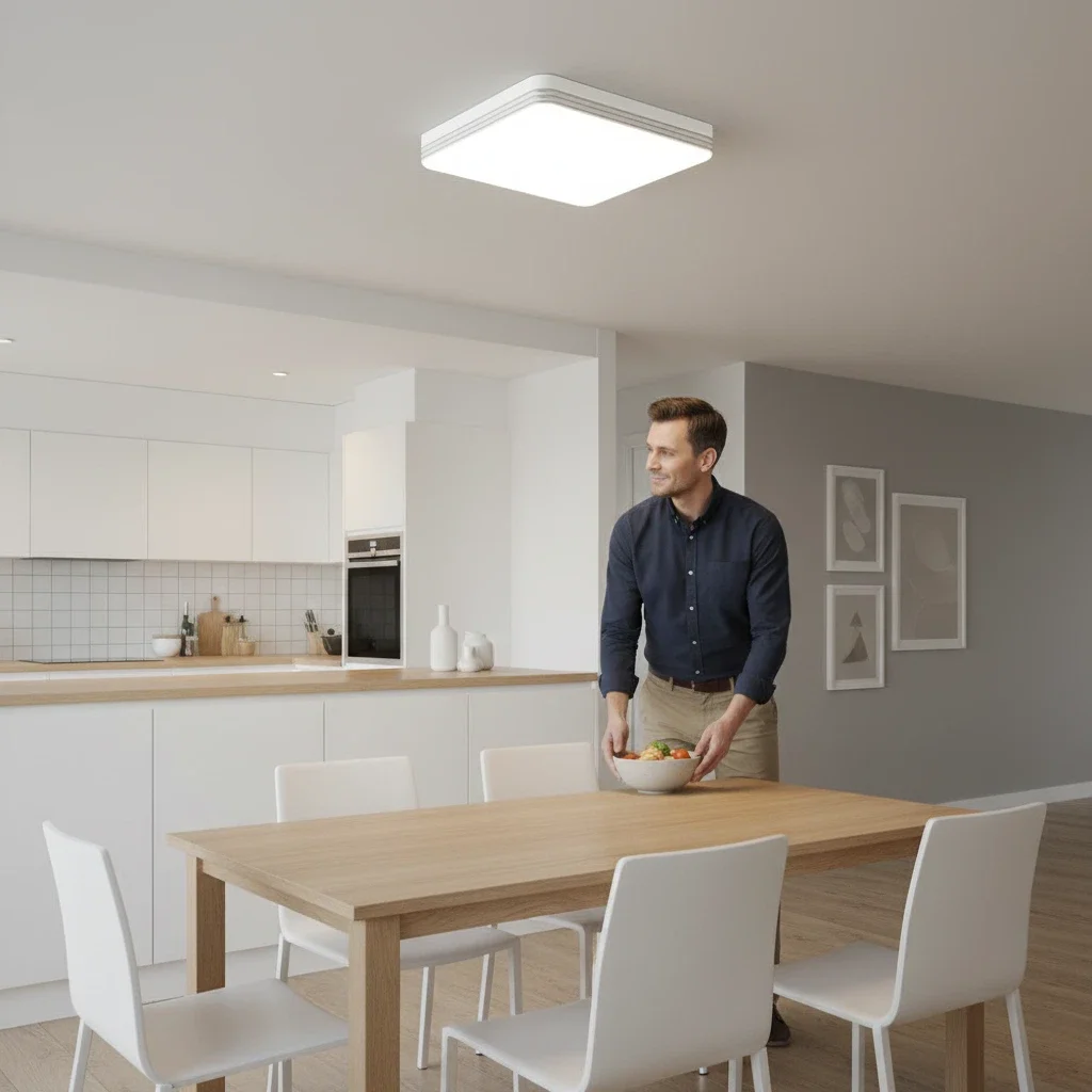 

18 Вт-48 Вт светодиодный потолочный светильник 30 см квадратная потолочная панель светильник для дома, спальни, кухни, гостиной, украшения переменного тока 110-220 В