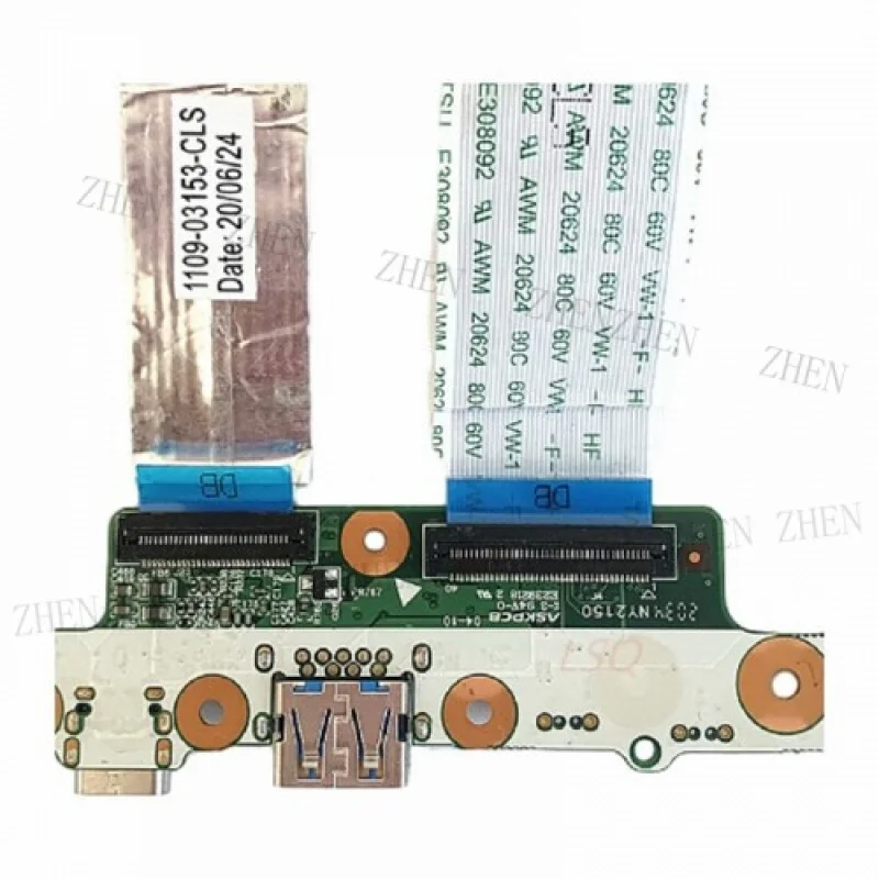 Y for  Lenovo Chromebook 500e-81ES 300e USB Power Button Board With Cable BH5736A