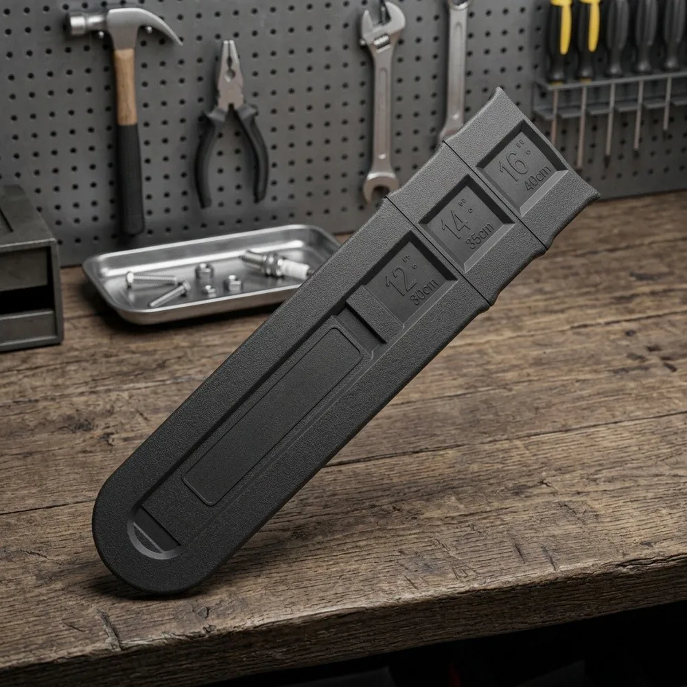 45cm Saw Chain Protector Convenient Transport Quick Installation Design Streamlined Structure Tough Condition Resistant