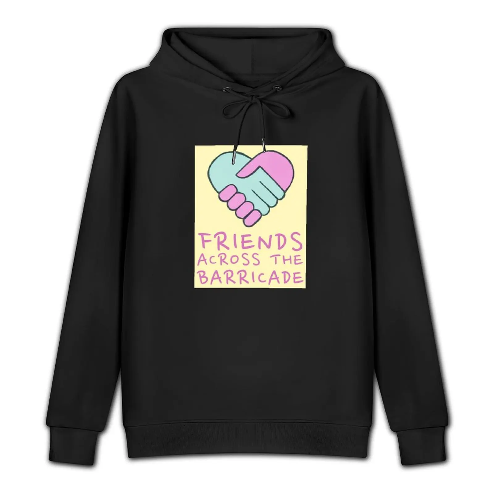 Derry Girls - Friends Across the Barricade Pullover Hoodie mens clothing new hoodies and sweatshirts