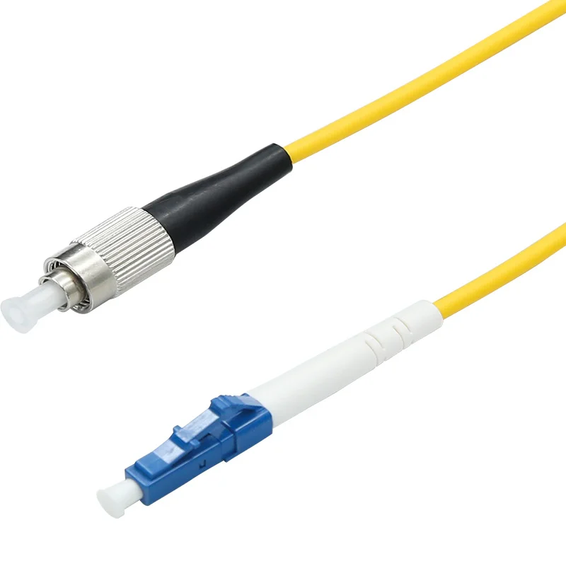 10Pcs/Pack LC/UPC-FC/UPC Fiber Optic Patch Cord Single mode SM Simplex Fiber Optical Jumper Multi Type 1m/3m/5m/10m/30m/50m