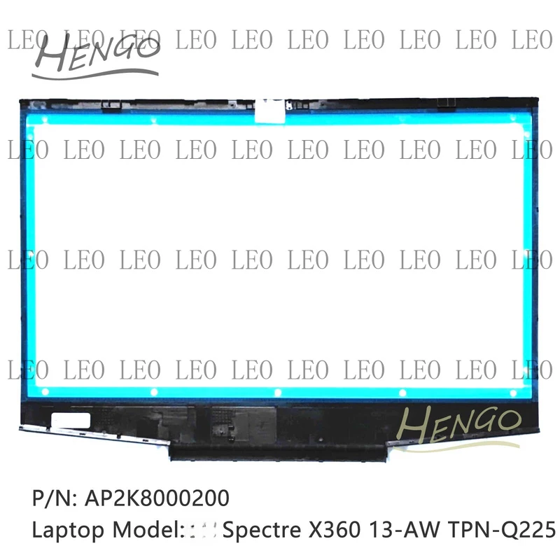SS New AP2K8000200 For HP Pavilion15-DK 15T-DK TPN-C141 LCD Front Bezel Cover Frame