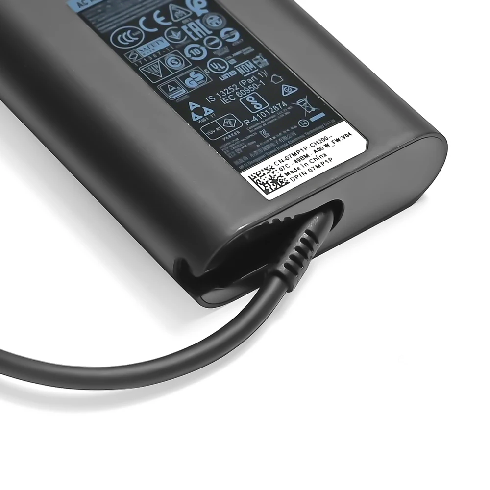 Imagem -04 - Carregador de Alimentação ac Laptop Adapter 130w 20v 6.5a Usb tipo c Dell Xps 17 15 9575 9570 9500 0y2xgv Precisão 5550 Xiaomi Ad130