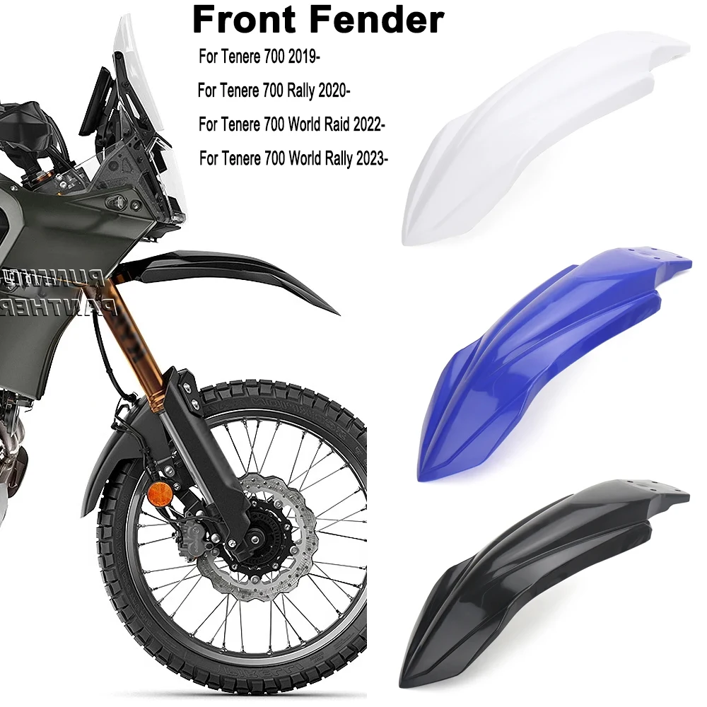 

New Motocross Accessories High&Low Front Fender Mudguard For Yamaha Tenere700 T7 Tenere 700 World Rally TENERE 700 World Raid