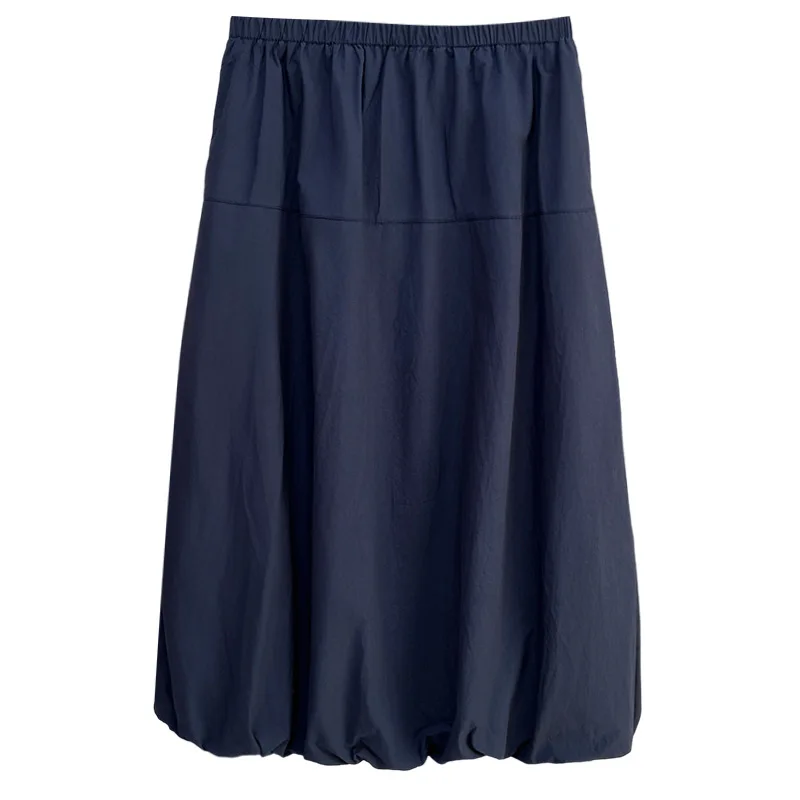 

XXXXL модные женские юбки больших размеров, осень 2025 года, простые повседневные юбки средней длины