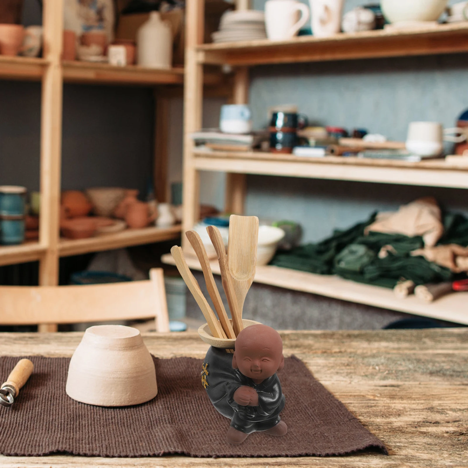 

Chinese Kung Fu Tea Set Bamboo Ceremony Utensils Travel Size Kitchen Accessories Tools For Tea Making Wooden Gong Fu Teaware Kit