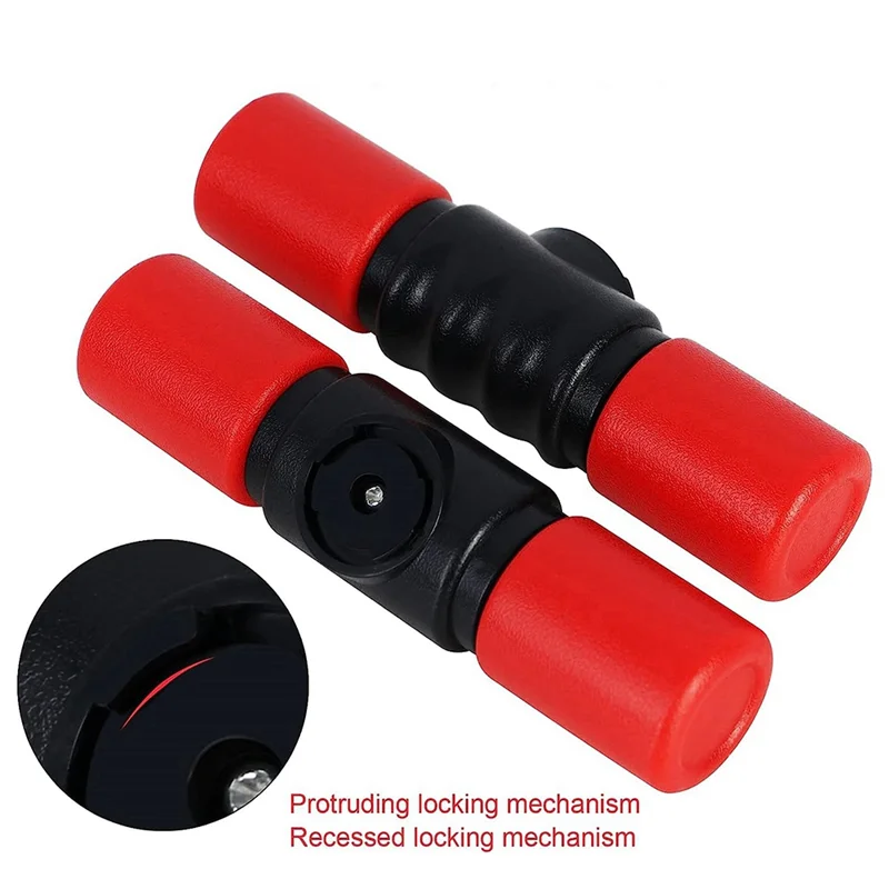 Double Rows Shakers Percussion Instruments,Medium Volumelatin Percussion Instruments For,Studio,Band,Drummers,(Red)