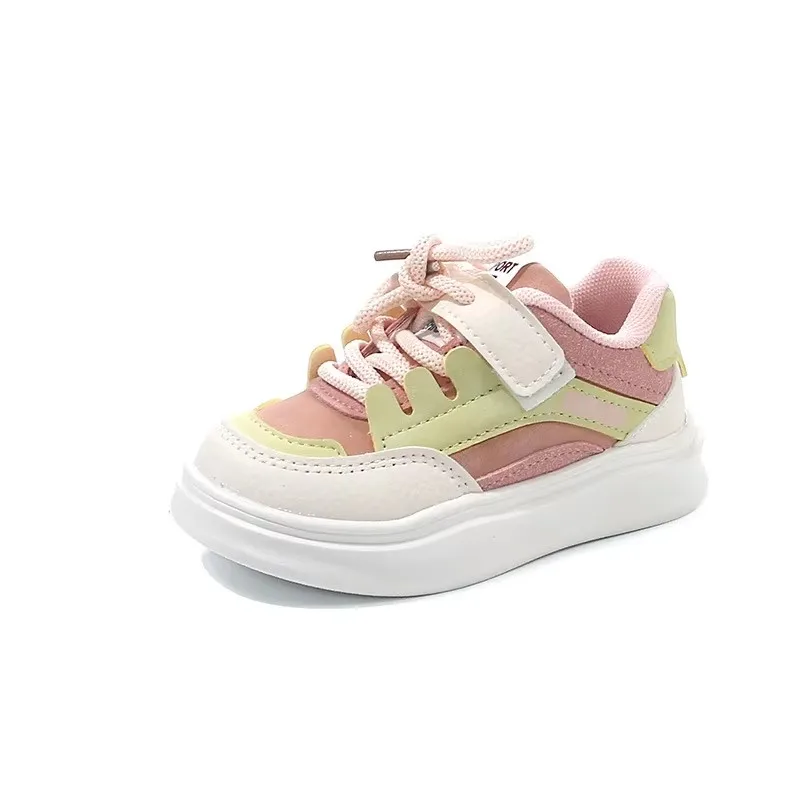 

2025 Autumn New Kids Sneaker Simple Versatile Girls Shoes Comfort Anti Slip Child Thick Soled Casual Shoes Zapatillas Hombre