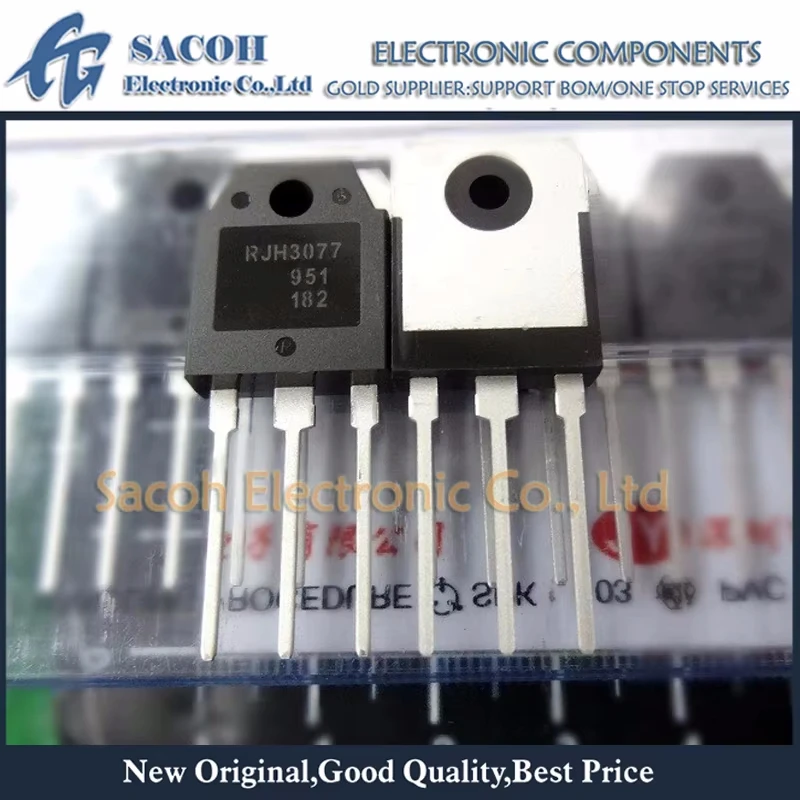 

Refurbished Original 10Pcs/Lot RJH3077DPK RJH3077 OR RJH3047 RJP3047 TO-3P 50A 330V Power IGBT Transistor
