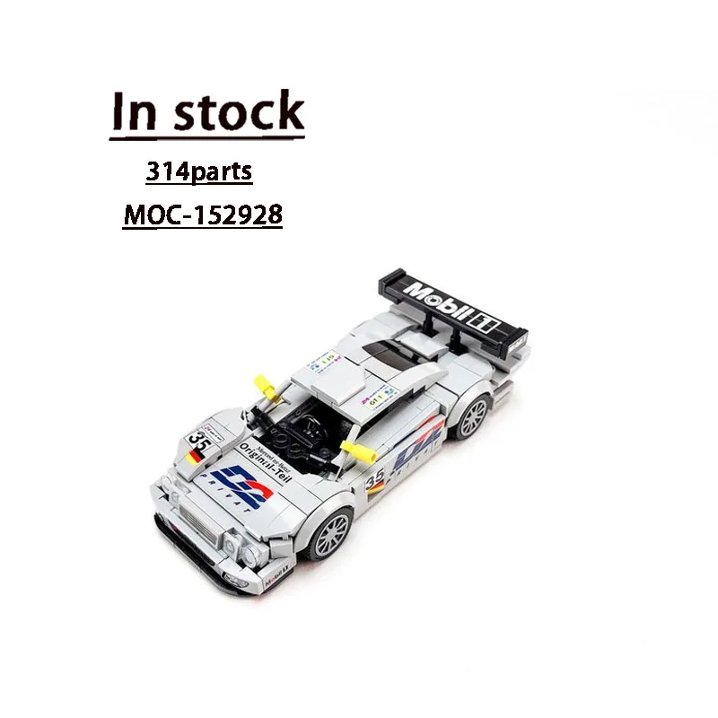 MOC-82731 New Classic CLK LM 1998 Racing Car Building Block Model271Pieces Boys' and Children's Birthday Building Block Toy Gift