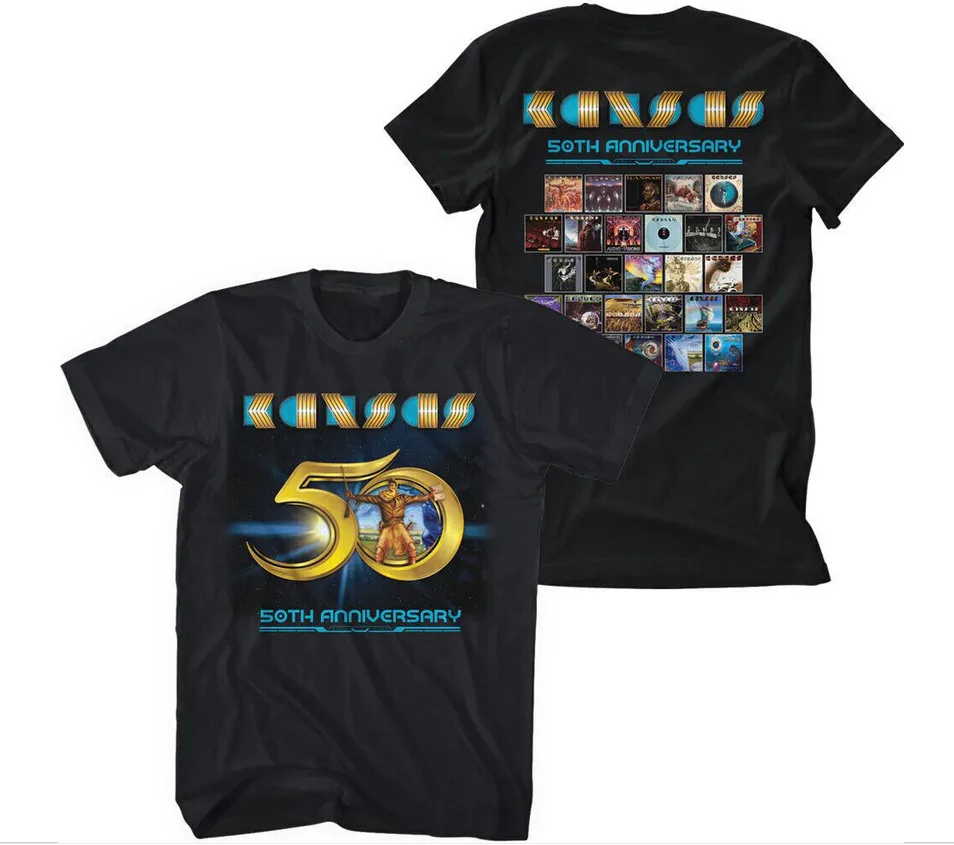 

Unisex T-Shirt 50th Anniversary Kansas Tour Thanks For The Memories Concert