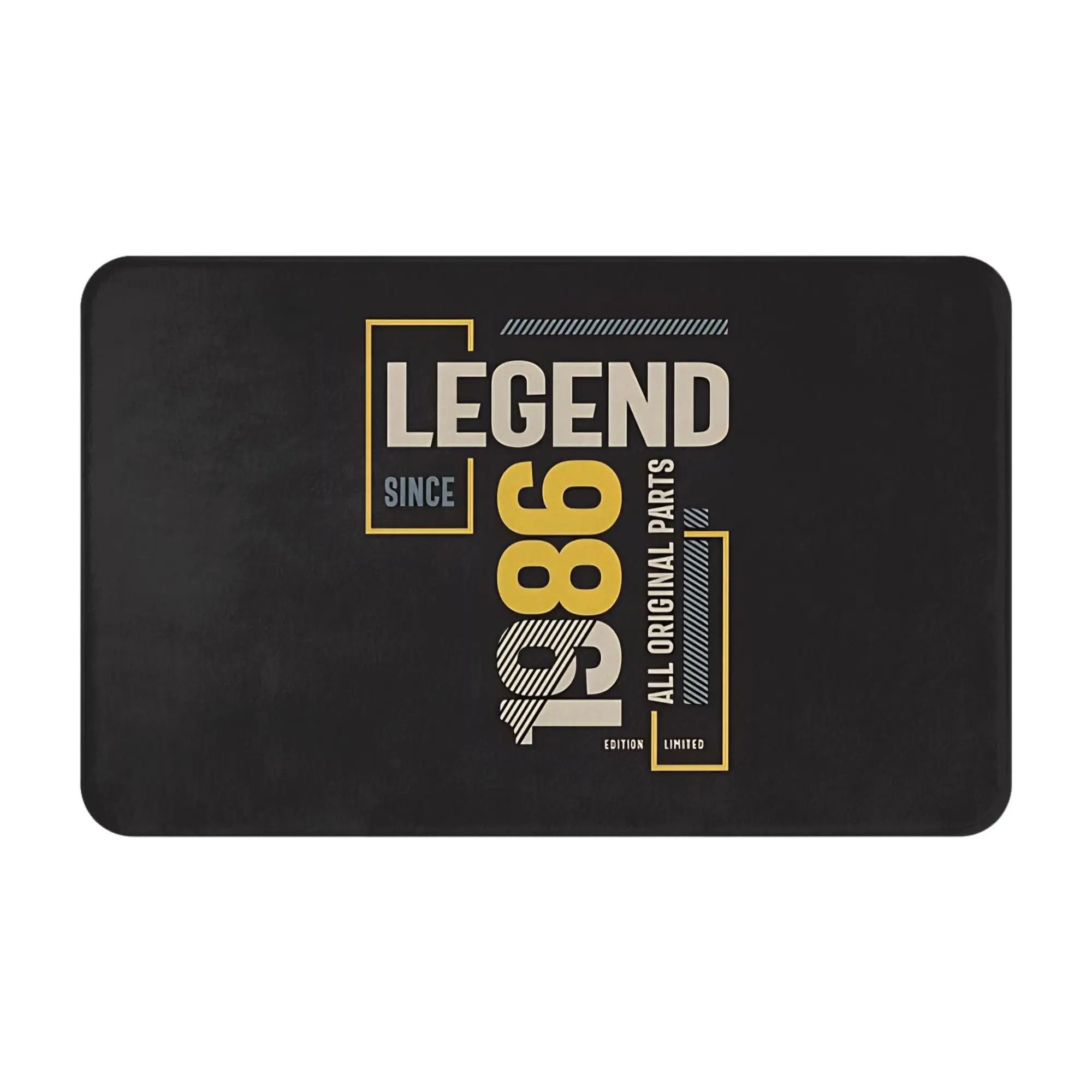 Legend Since 1986  Decorations Bedroom Mat 40th Birthday Doormat Kitchen Carpet Entrance Door Rug Home Decoration