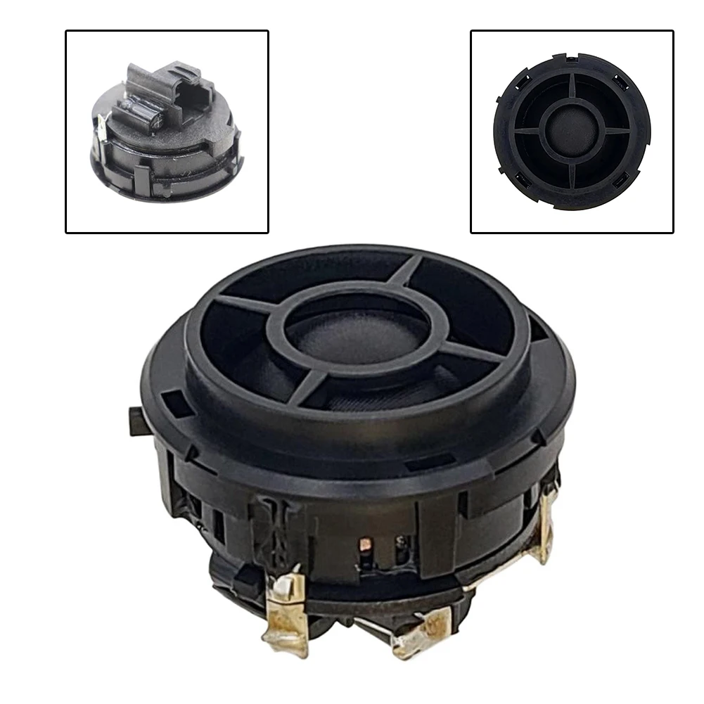 For Car Audio Upgrade Door Audio Tweeter Auto Sound Tweeter Black High-strength Material Direct Replacement Part