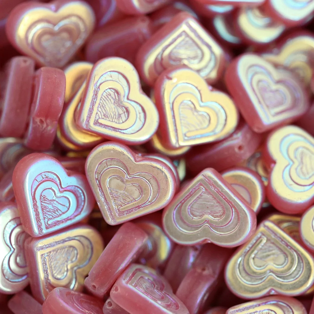 

10pcs 14*16mm Loose Spacer Beads for Jewelry Making DIY Handmade Bracelets Earrings