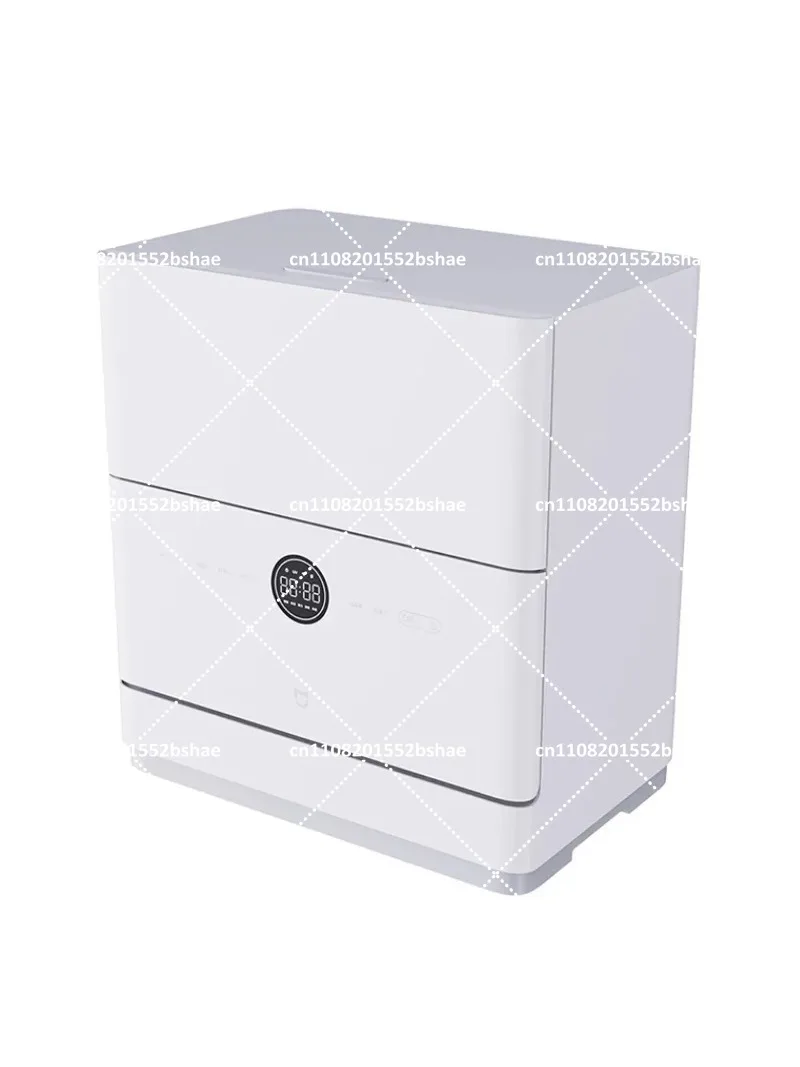 220V Smart Desktop Dishwasher Sterilization Hot Air Circulation Drying Dishwasher for Home Kitchen