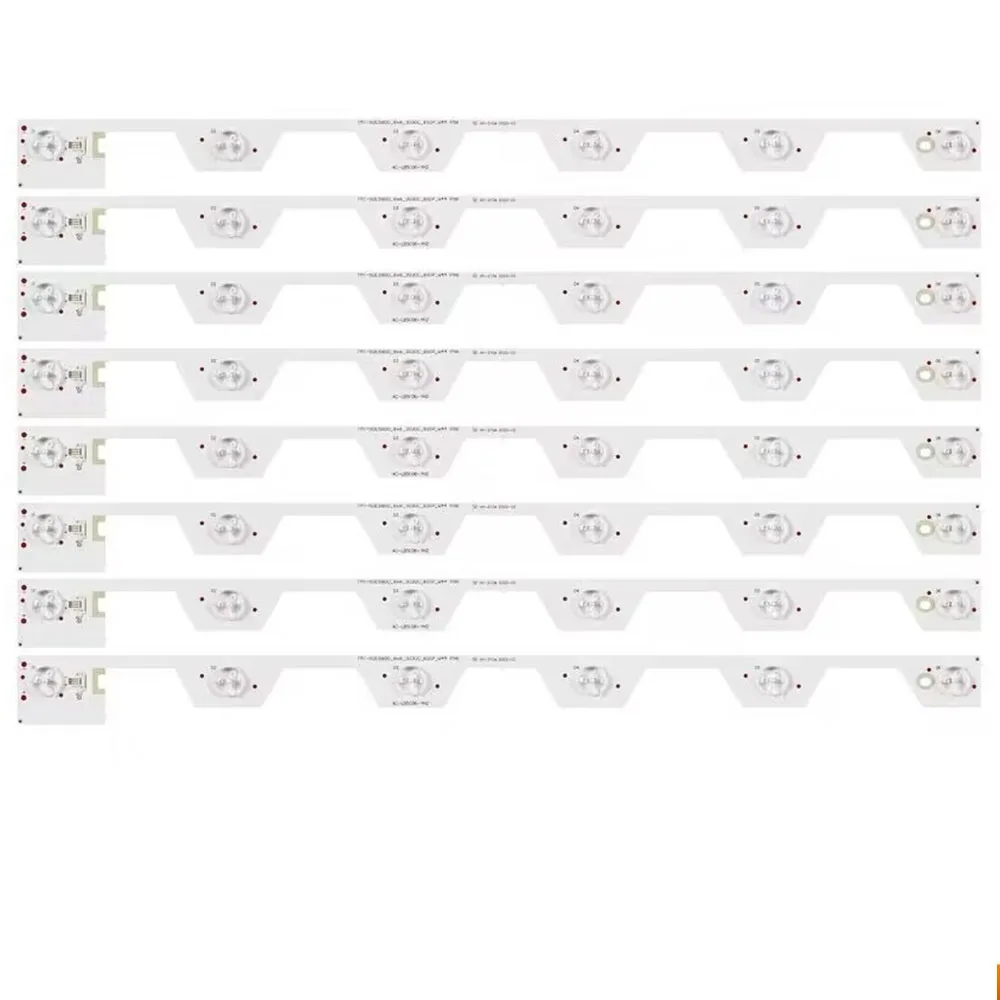 8 stuks LED voor TMT_50E5800_8X6_3030C_6S1P 50UA6406 50U6500C 50S6806 U50S 6806S 6 lampen 50 "LVU500NDEL YHB-4C-LB5006-YH2