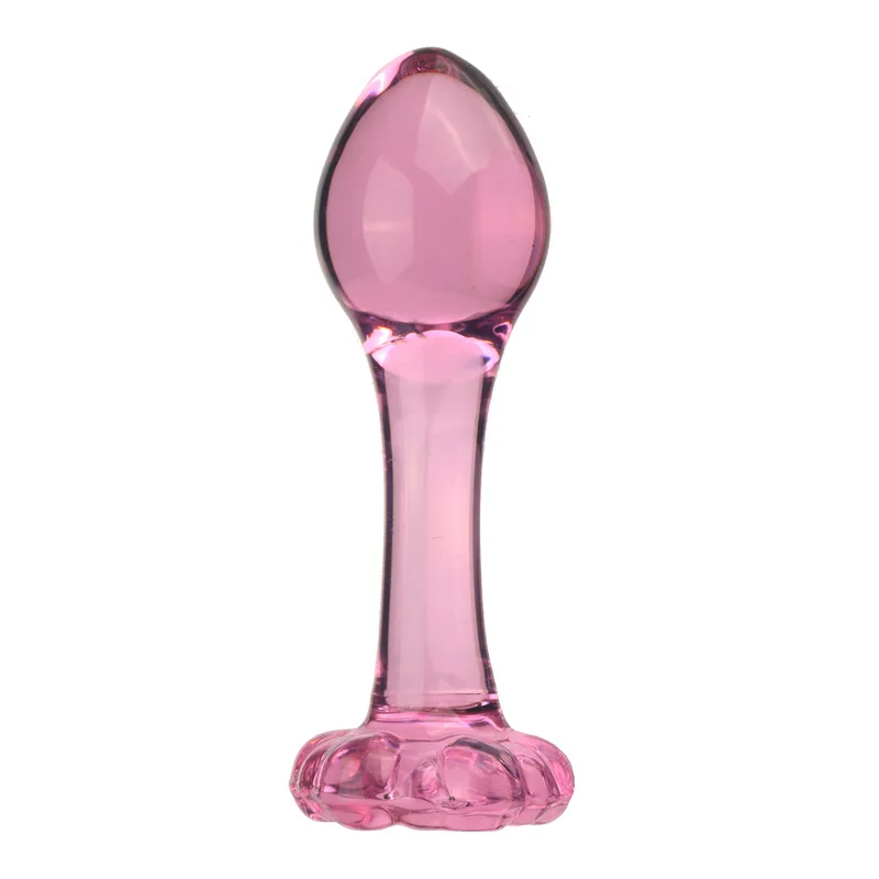 Fake Penis Glass Anus Backyard Vagina Beads Anal plug Glass Butt Plug Crystal Anus Dildo Anal Beads Adult Masturbation Toys