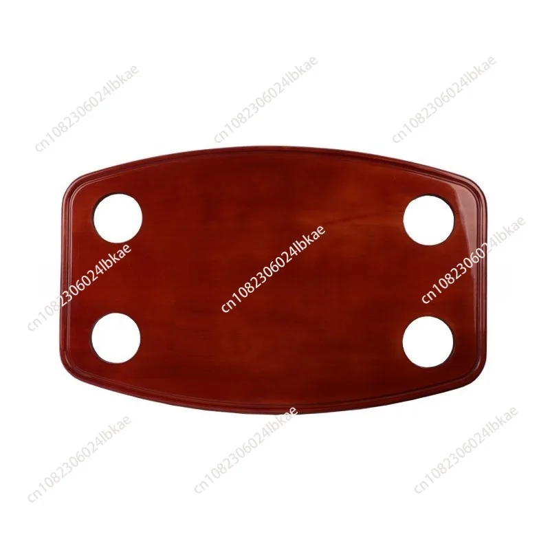 Rv solid wood table with piano lacquer oak top 3