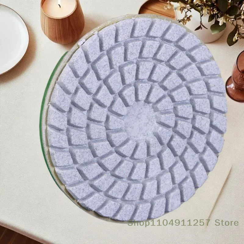 1 Pc 80mm Ceramic Tile Trimming Polishing Disc Angle Grinder Dry Polishing Marble Quartz Stone Chamfering Grinding Edge Tool