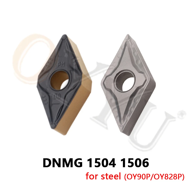 DNMG Carbide Inserts DNMG150404 DNMG150408 DNMG150604 Lathe Turning Cutting Machinical for Steel Metal Tool Parts External Tools