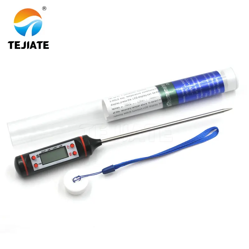 Electronic Meat Thermometer Cooking Food Kitchen BBQ Water Milk Oil Liquid Oven