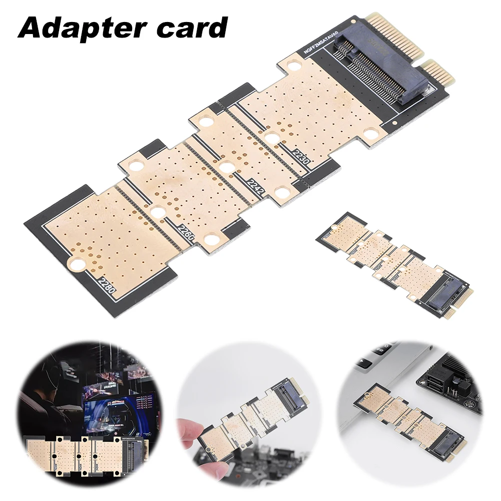 

Конвертер SSD B Key M.2 NGFF на MSATA, конвертер карты SATA III M.2 NGFF SSD на Mini SATA, адаптер для ПК, ноутбука, настольного компьютера