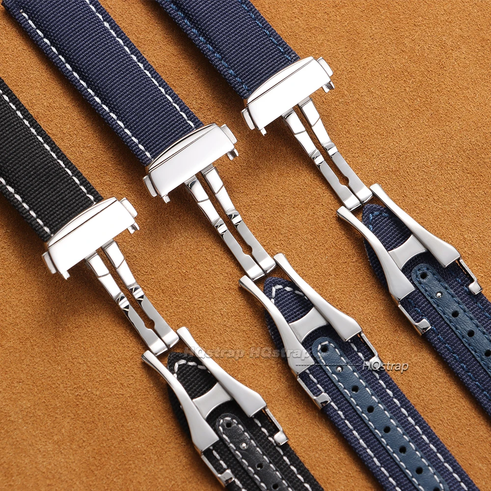 Correa de reloj de nailon de l - Omega Watch Speedmaster reseña y precio