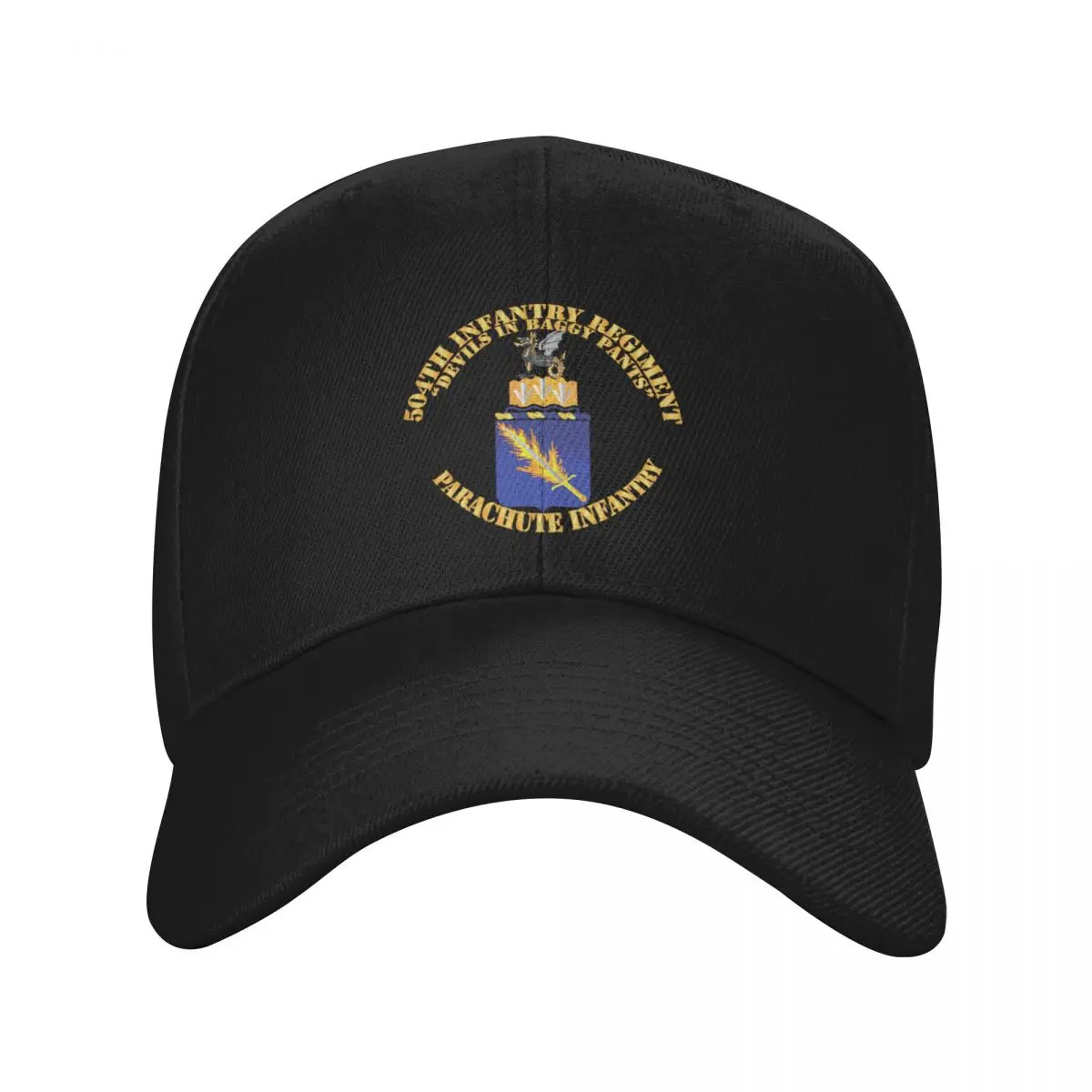 Army - COA - 504th Infantry Regiment X 300 Baseball Cap Luxury Brand tea Hat foam party Hat Christmas Hat Caps For Men Women's