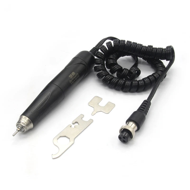 Tandheelkundige Gereedschappen Sieraden Jade Hout Polijstmachine 90000 rpm Micro Motor Borstelloze Handstuk 150 w Power Met Voetpedaal