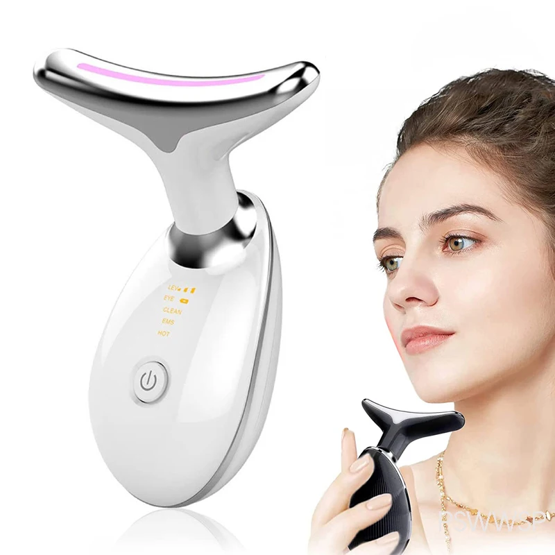 

Face Lift Color Led Face and Neck Beauty Device Skin Care Routine at Home