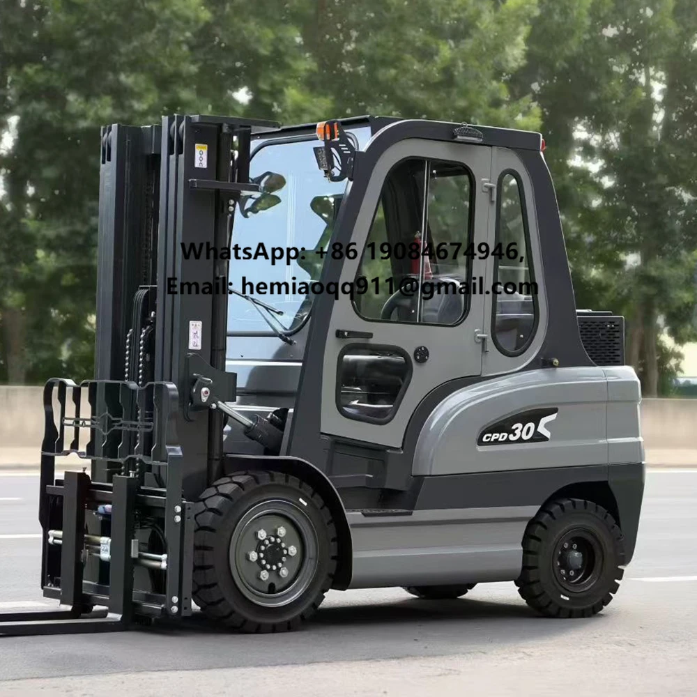 

Free Delivery of 3 Tons Electric Forklift with Optional Diagnostic System and Customized Electric Forklift.