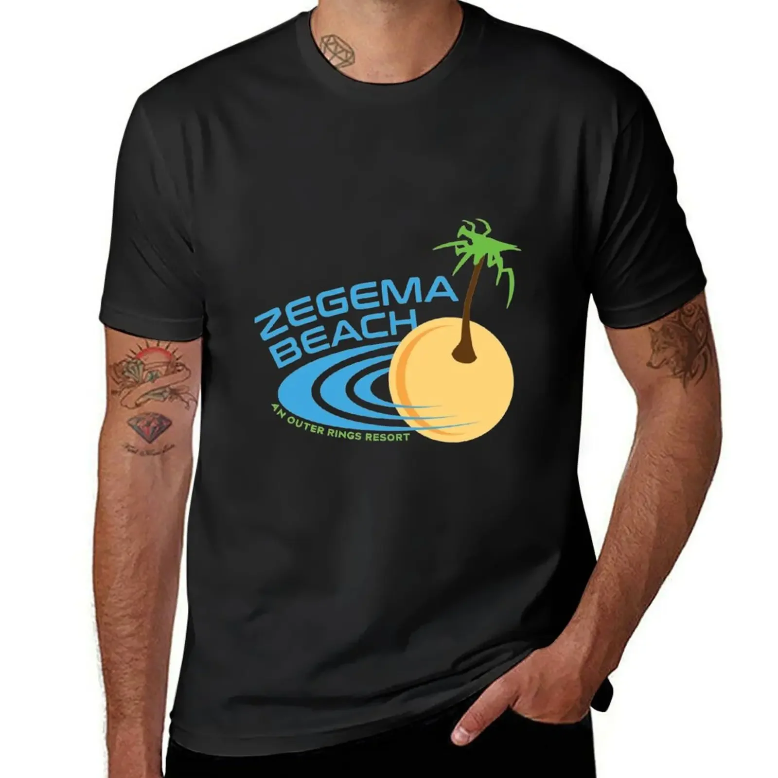 Zegema Beach - Motion Picture Meltdown T-Shirt custom shirt korean fashion plus size clothes mens graphic t-shirts