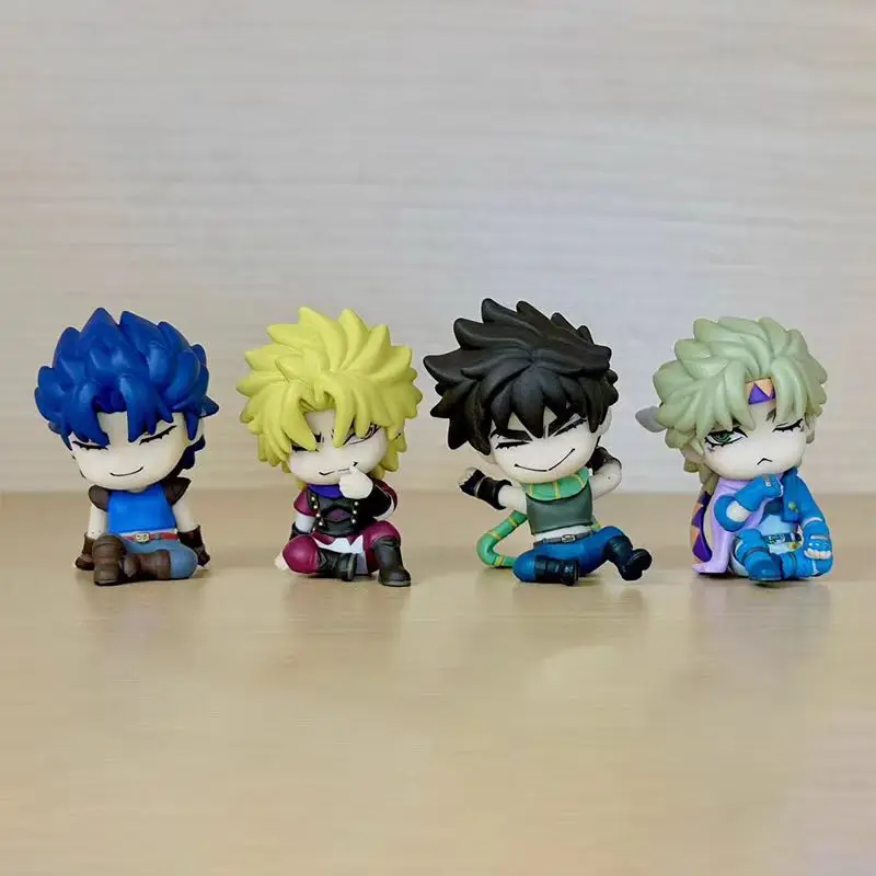 

Genuine Action Figure JOJO's Bizarre Adventure Shoulder To Shoulder Gacha Western Sahara Model