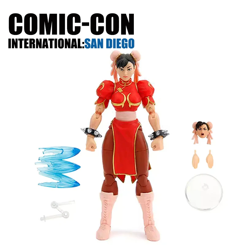 

Jada Toys Street Fighter Chun-Li Фигурка Модель Кукла Гаражный комплект