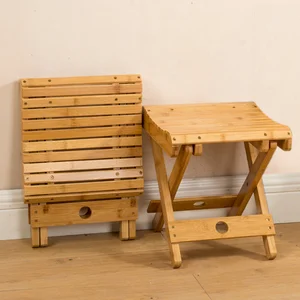 Складной стул, складной бамбуковый стул, портативный складной пляжный стул, бамбуковый стул, сиденье для обуви, сменный стул, мебель для дома